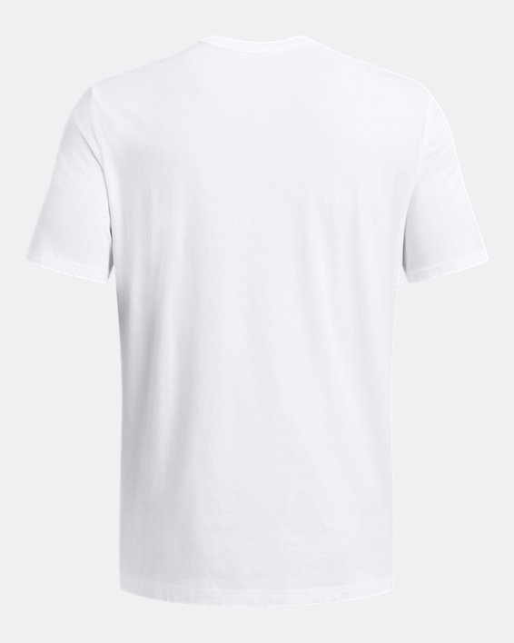 男士Curry Champ Mindset T恤 in White image number 3